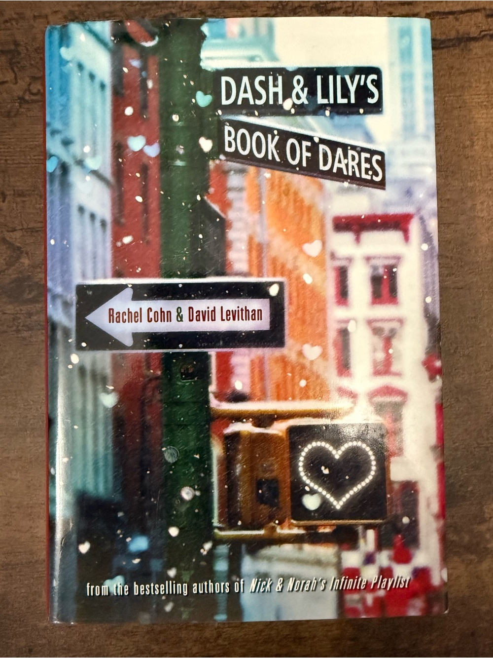 💚4/$20 Dash & Lily's Book of Dares by Rachel Cohn & David Levithan Hardcover